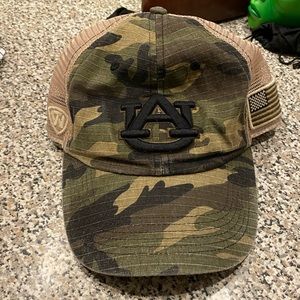 Camo Auburn University Hat